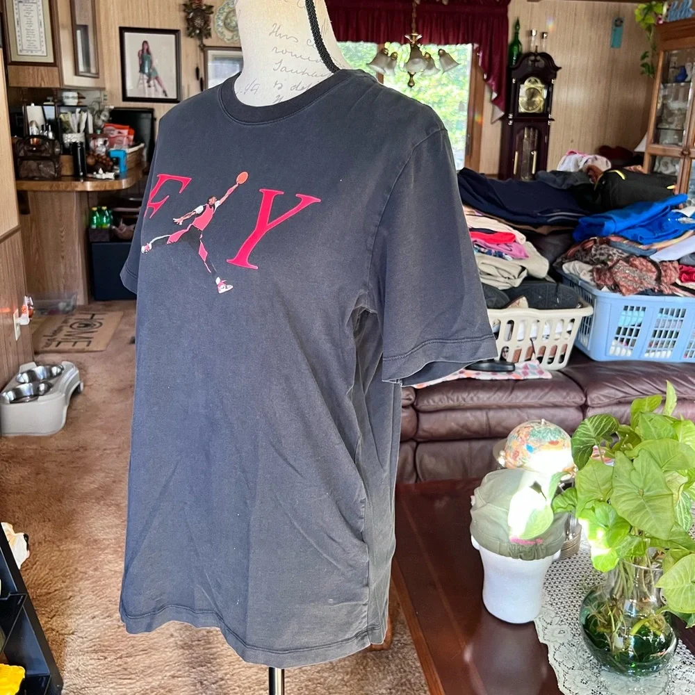 Jordan Fly Jumpman Mens Active Shirts & Tees - Picture 7 of 16